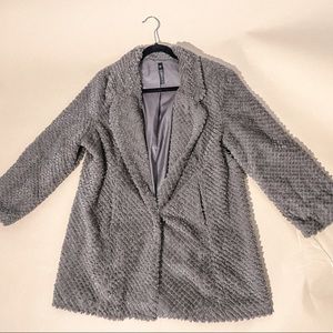 Cozy Gray Coat, Super Soft!!